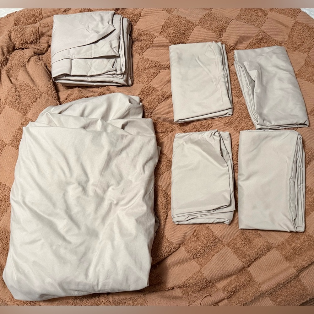 6 Piece King Size Sheet Set